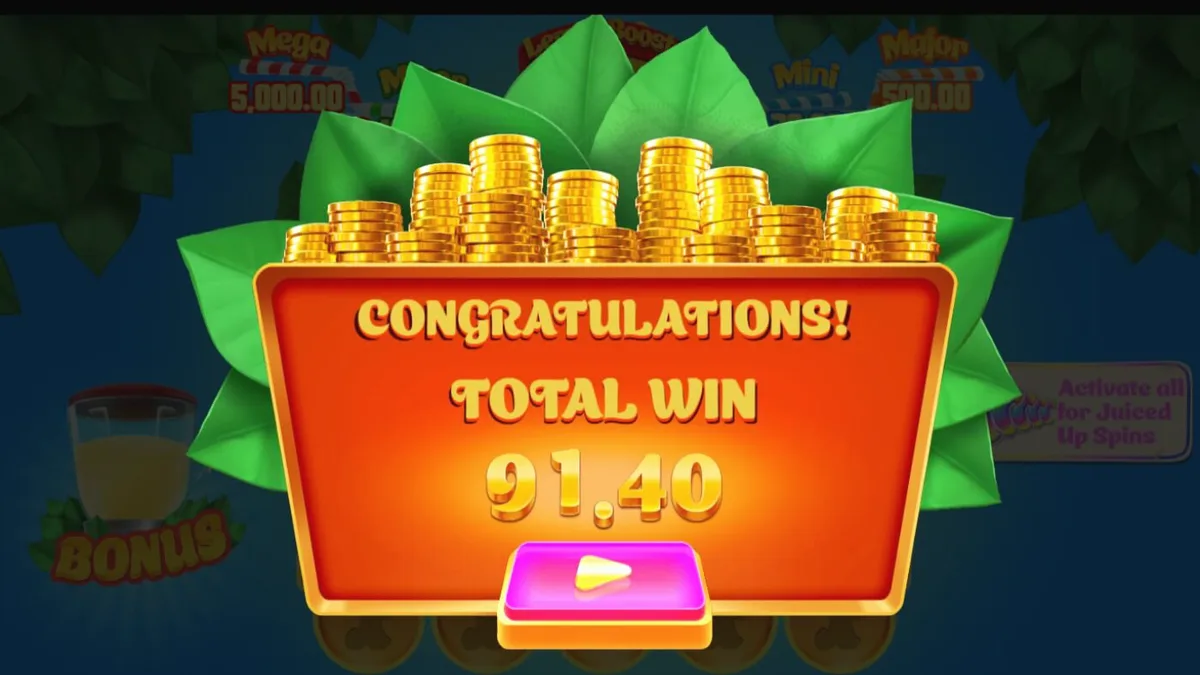Lucky Lemons 2 Juiced Up slot game display